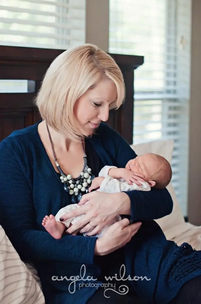 Picture Of Karen with a baby by Angela Wilson in Color Image