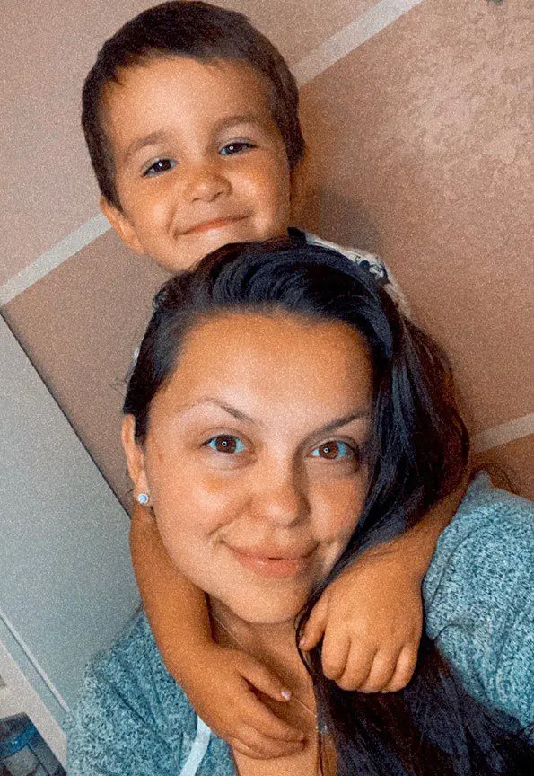 Happy Mom and Toddler