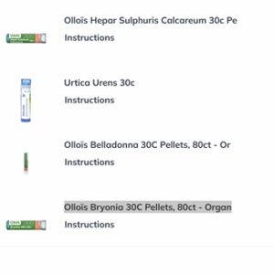 Bayou City Breastfeeding Homeopathic Pain Remedy for Mastitis