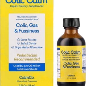 Colic Calm Gripe Water - Colic and Infant Gas Relief Drops colic gas & fluffiness.