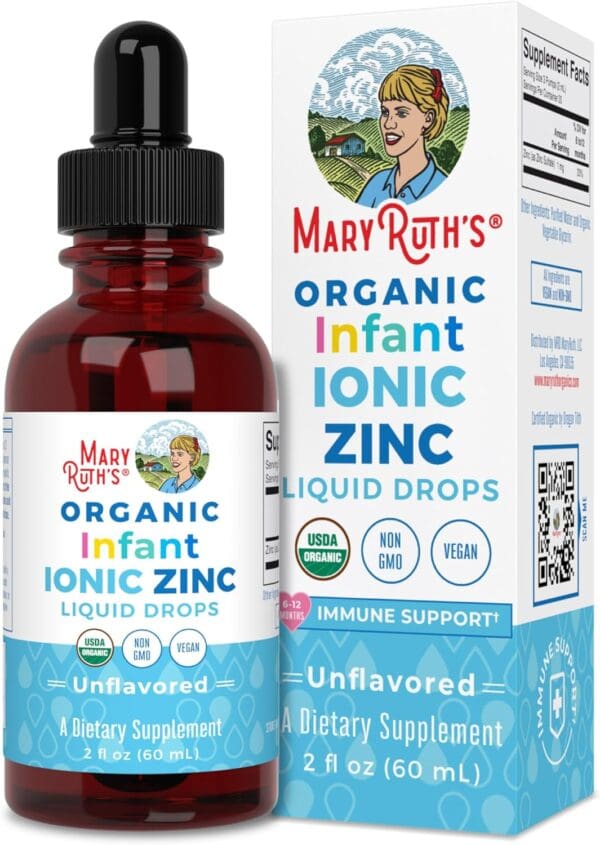 MaryRuth's Infant Liquid Ionic Zinc with Organic Glycerin.