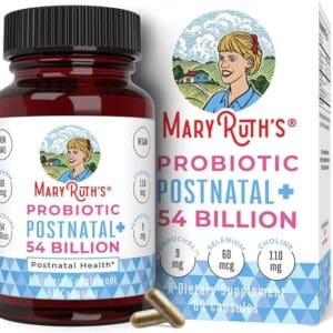 Maryruth's Postnatal Probiotics for Breastfeeding Women 4 billion.