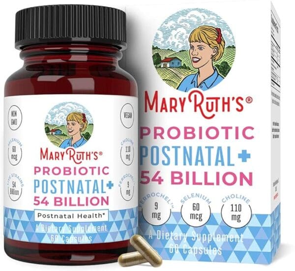 Maryruth's Postnatal Probiotics for Breastfeeding Women 4 billion.