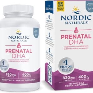 Nordic Naturals Prenatal DHA Unflavored - 180 Soft Gels.