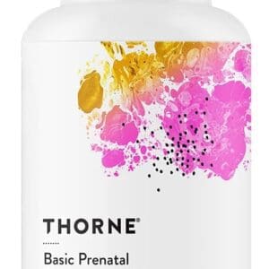 Thorne Basic Prenatal - Well-Researched Folate Multi for Pregnant and Nursing Women supplement.