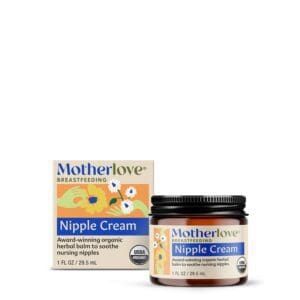 Motherlove Nipple Cream (1 oz) Organic Lanolin-Free Nipple Cream