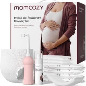 Momcozy Postpartum Recovery Essentials Kit, 19 PCS Labor Delivery Mom Care Set