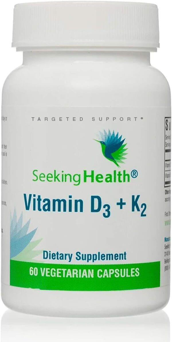 Seeking Health Vitamin D3 + K2