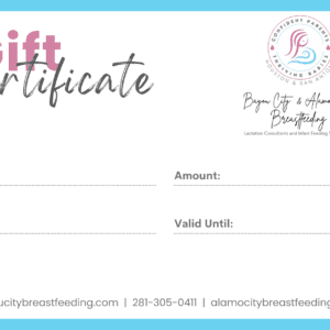 Bayou City Breastfeeding Gift Certificate