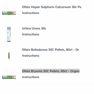 Bayou City Breastfeeding Homeopathic Pain Remedy for Mastitis