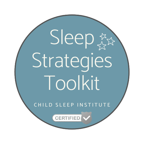 Child Sleep Institute Sleep Strategies Toolkit certification badge